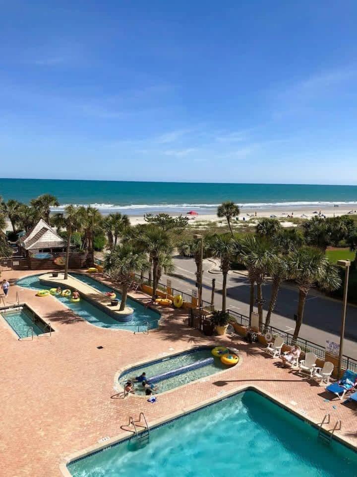 *Oceanfront Sunny Fun*Queen Beds *Great Pools, Hot Tubs+*M44 Myrtle Beach Extérieur photo