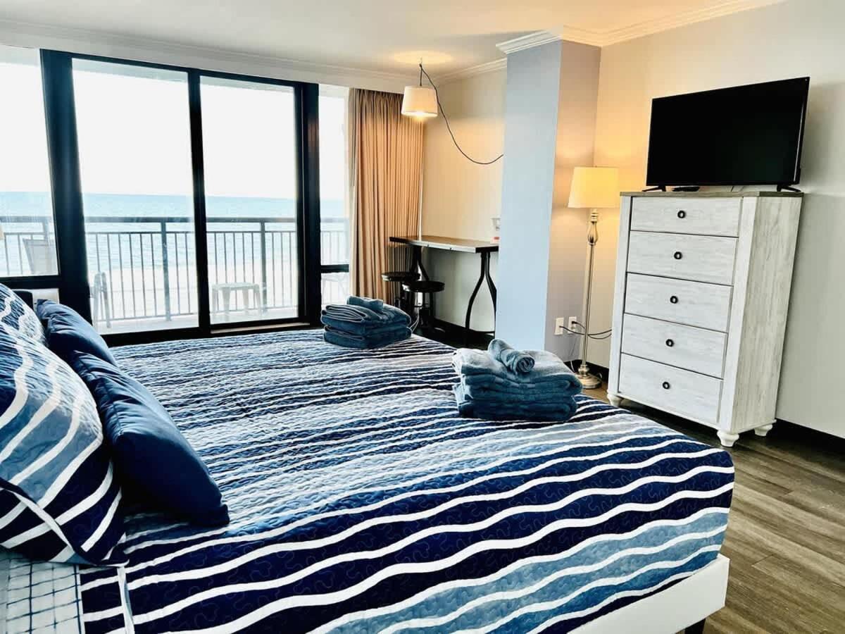 *Oceanfront Sunny Fun*Queen Beds *Great Pools, Hot Tubs+*M44 Myrtle Beach Extérieur photo
