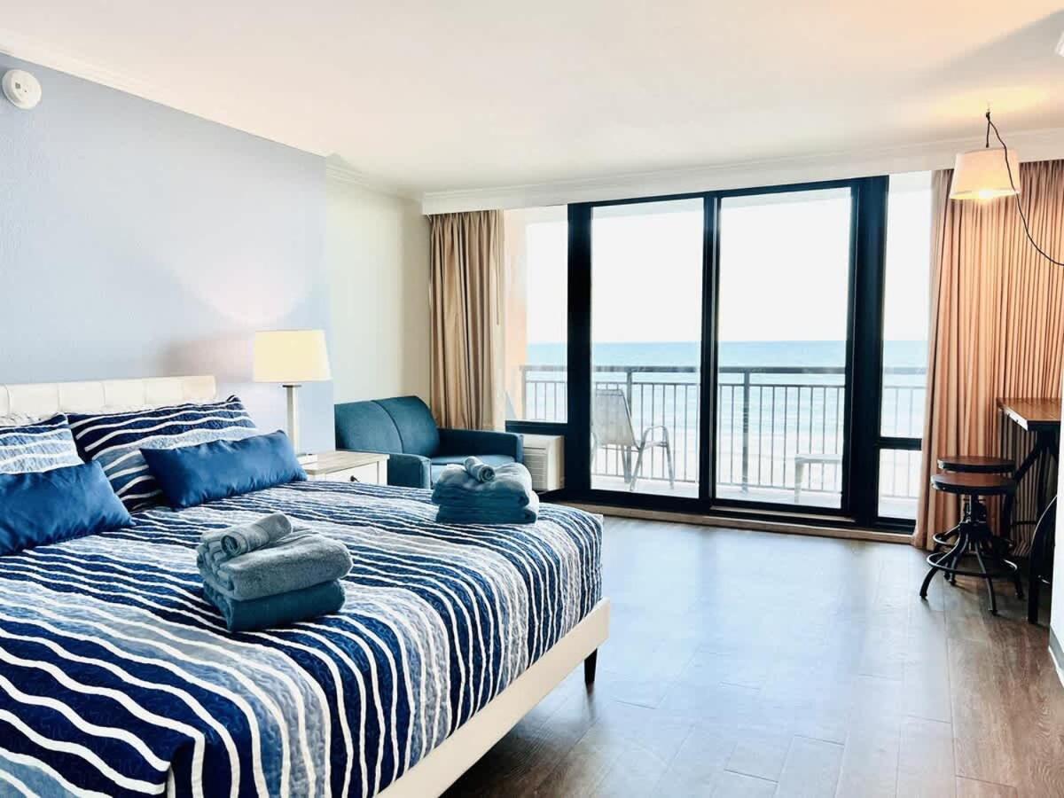 *Oceanfront Sunny Fun*Queen Beds *Great Pools, Hot Tubs+*M44 Myrtle Beach Extérieur photo